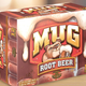 A case of Mug root beer.
